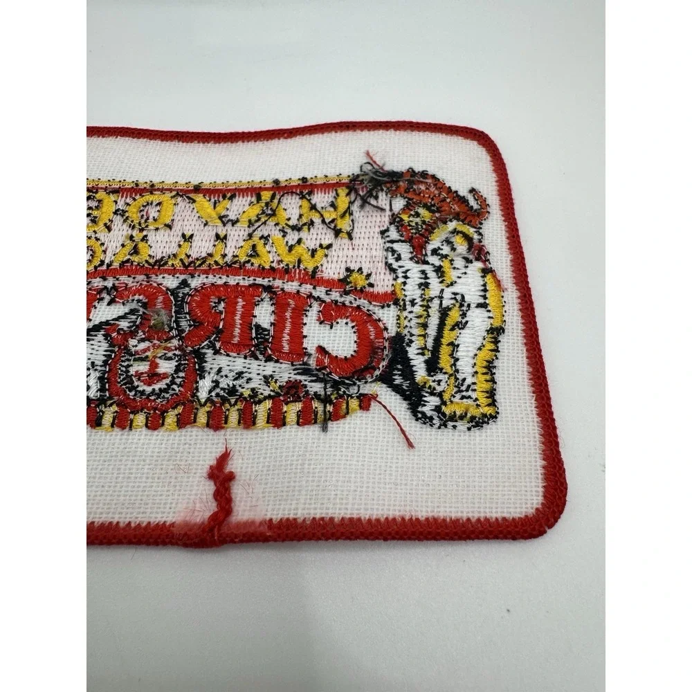 Hayden Wallace Circus Sew On Patch Never Used Vintage